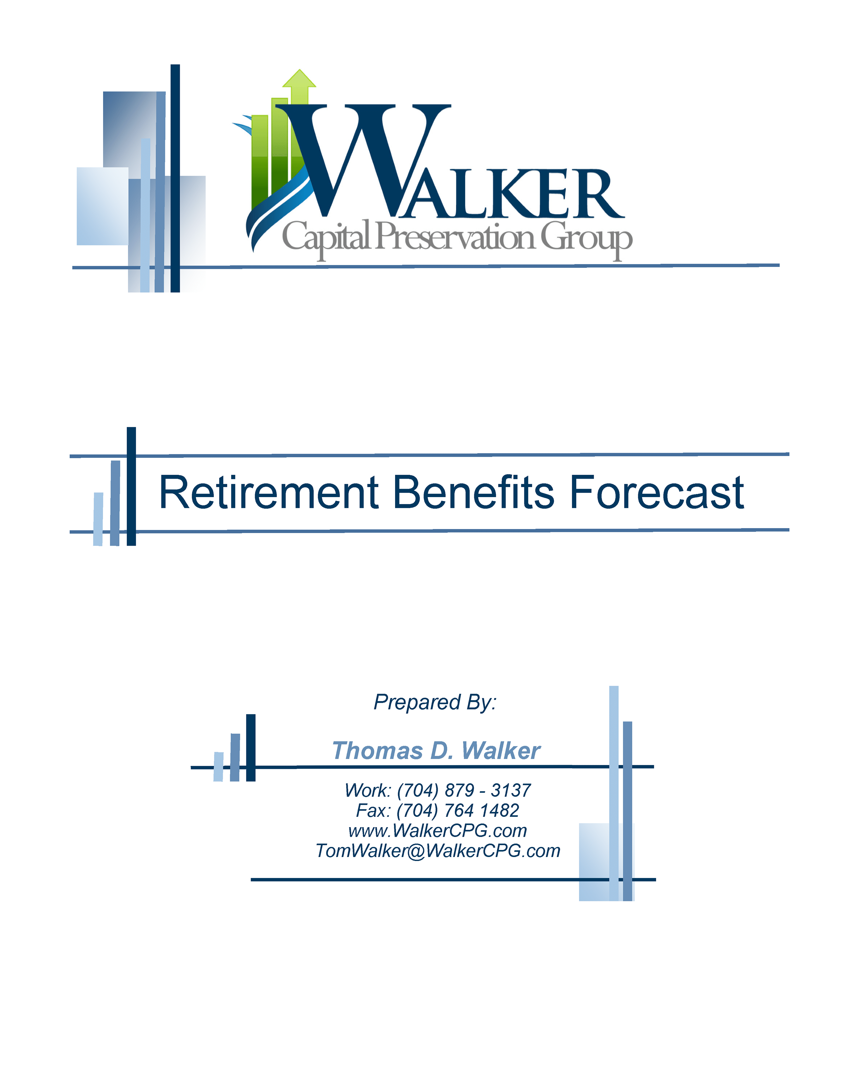 walker__rbf__update - Walker Capital Sample Retirement Benefits Forecast